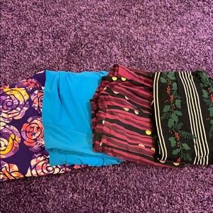 Lularoe TC leggings. 4 pack